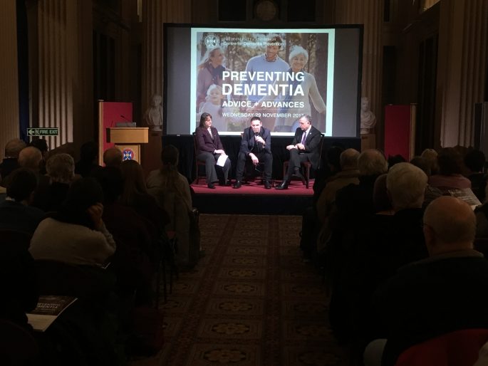 The panel at the Preventing Dementia conference