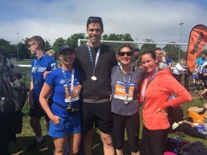 Edinburgh Marathon Festival relay team